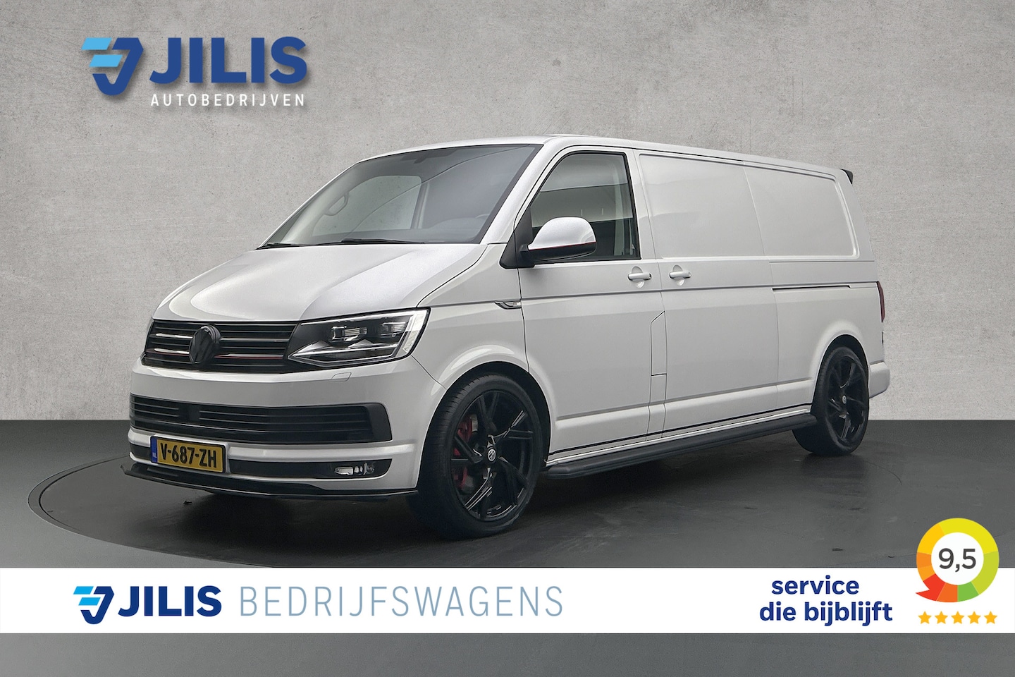 Volkswagen Transporter - 2.0 TDI 204PK L2 Highline | Led | 2x schuifdeur | Stoelverwarming | Lederen bekleding | Ca - AutoWereld.nl
