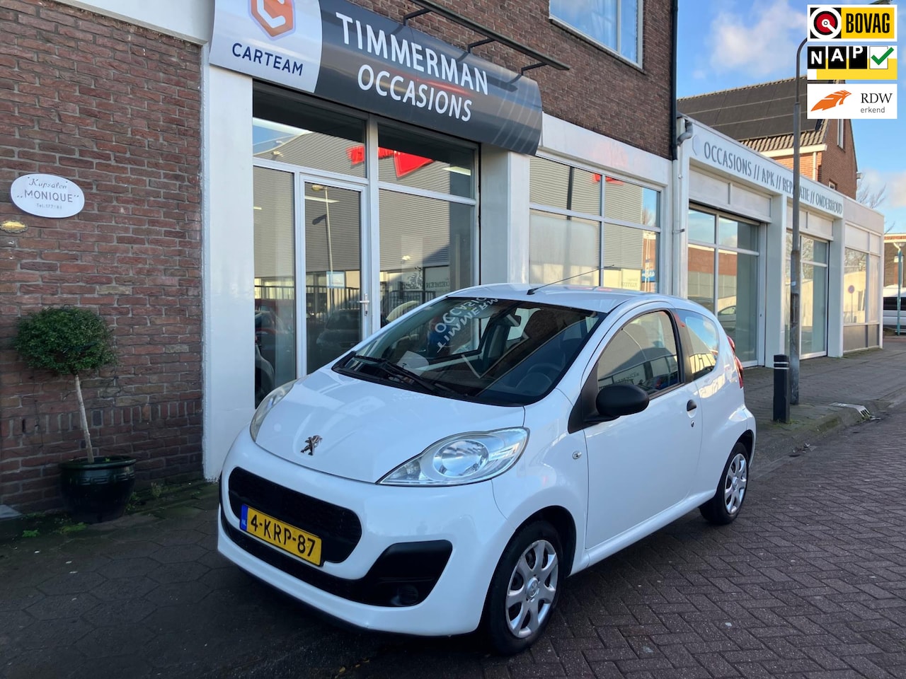 Peugeot 107 - 1.0 Access Accent|Airco|APK jan'27 - AutoWereld.nl