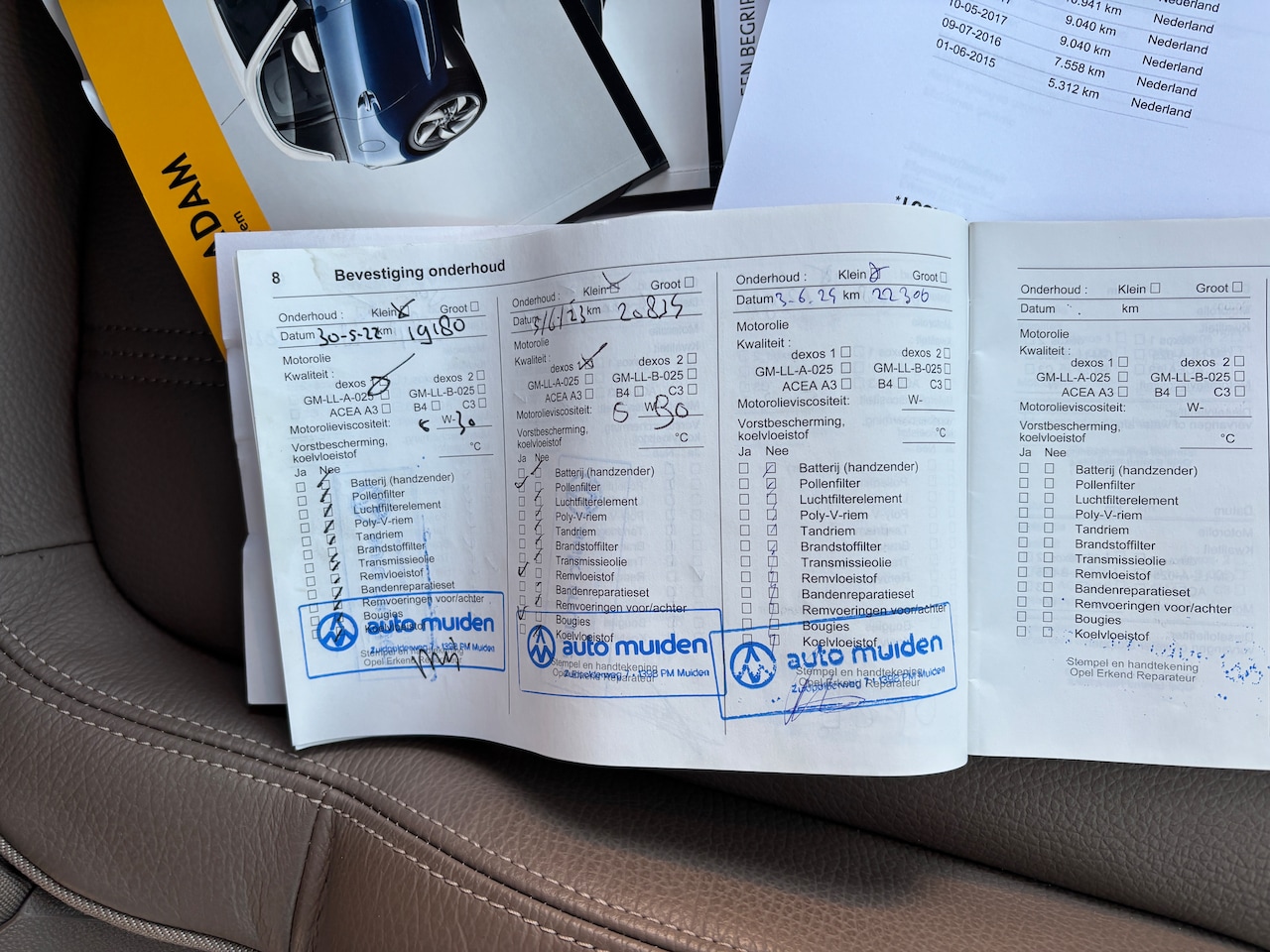 Opel ADAM - 1.2 Glam | Org-NL auto. 1e eig. Leder. Lage km! Pano.