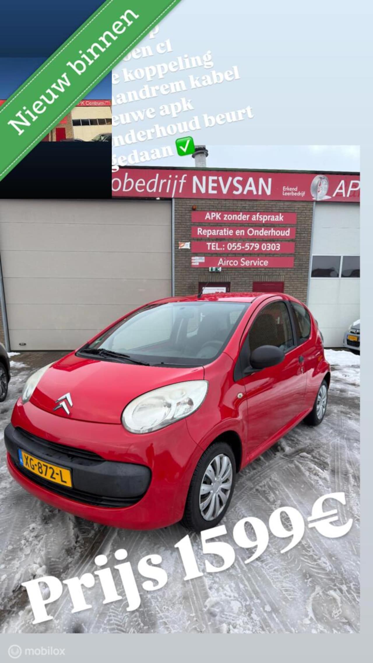 Citroën C1 - 1.0-12V Ambiance/NWEAPK/NWE KOPPELING - AutoWereld.nl