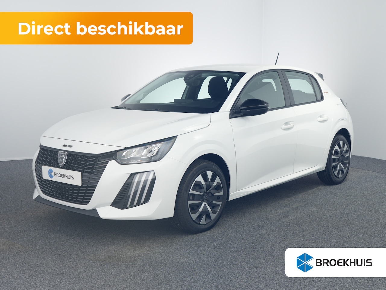 Peugeot 208 - Style | Dashboard en deurpanelen in kunststof met carboneffect | Ecoled koplampen | Elektr - AutoWereld.nl