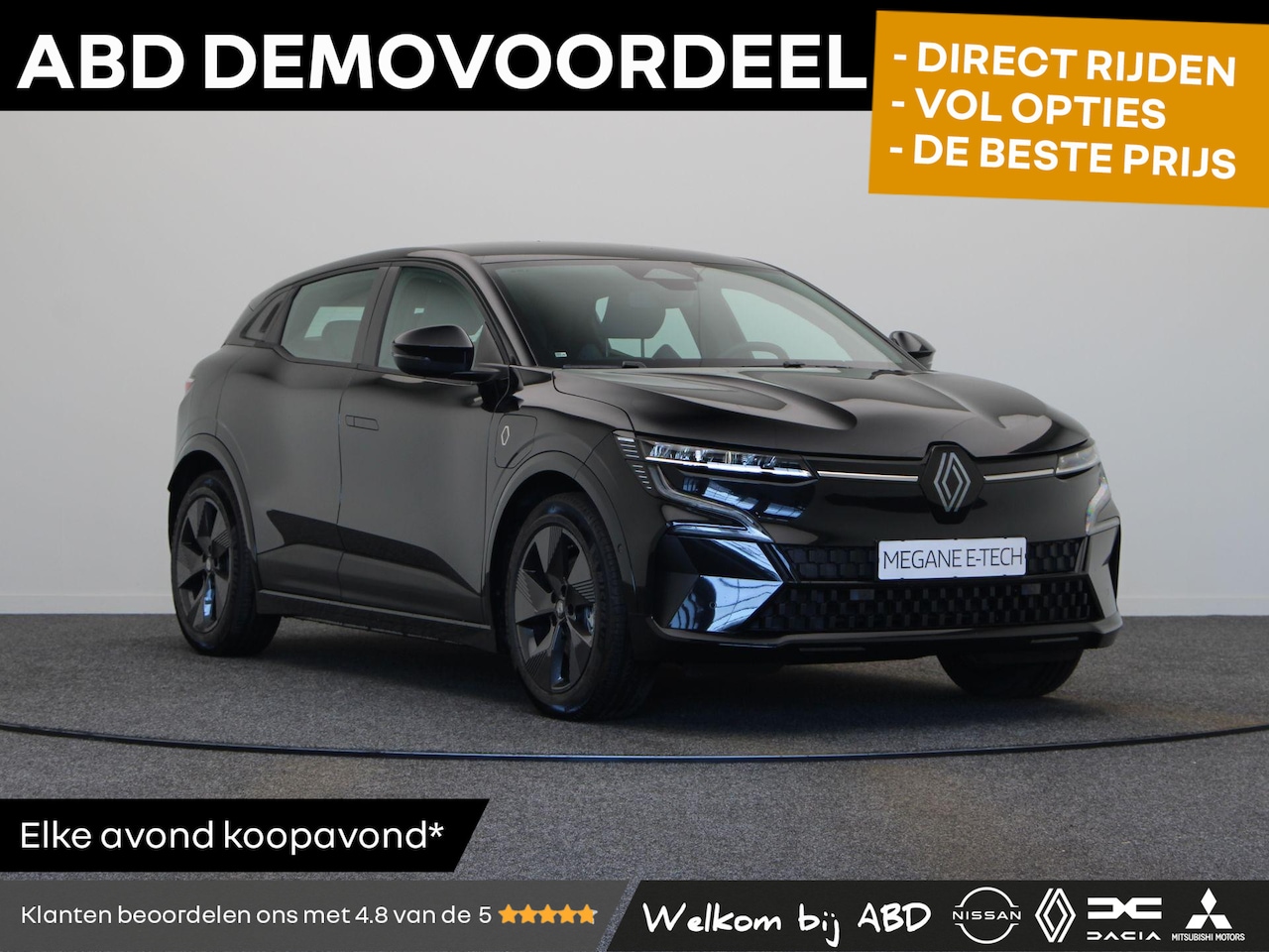 Renault Mégane E-Tech - comfort range Evolution 130pk 60 kWh | Navigatie | Stoel- en stuurwielverwarming | Parkeer - AutoWereld.nl