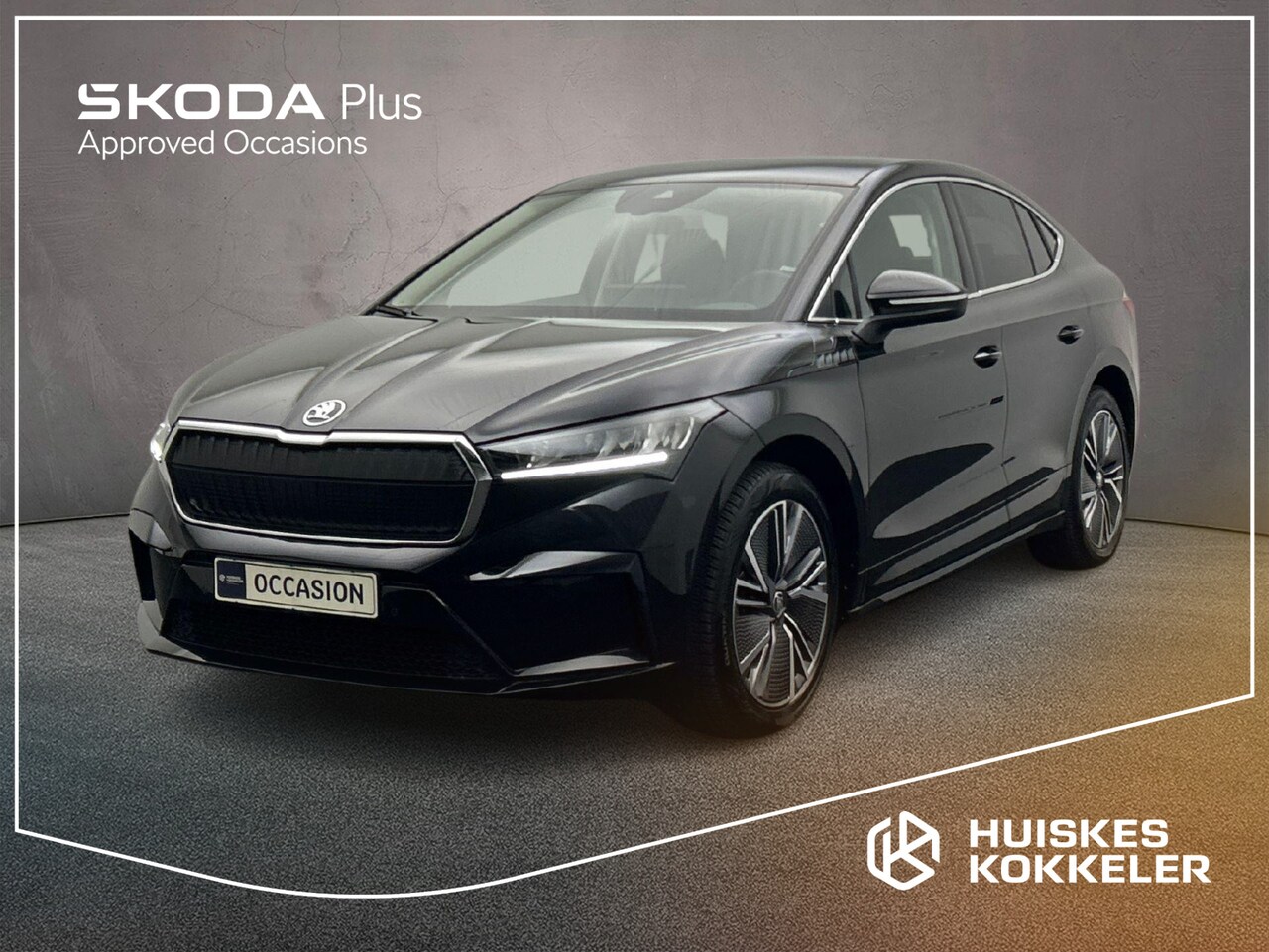 Skoda Enyaq Coupé iV - 60 Business Edition Plus 180pk Automaat Panoramadak, Adaptive cruise control, Navigatie, A - AutoWereld.nl