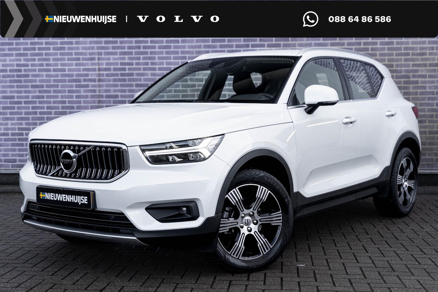 Volvo XC40 - T2 Inscription | Stoel- / Stuurverwarming | Adaptive Cruise Control | Dodehoekdetectie | K - AutoWereld.nl