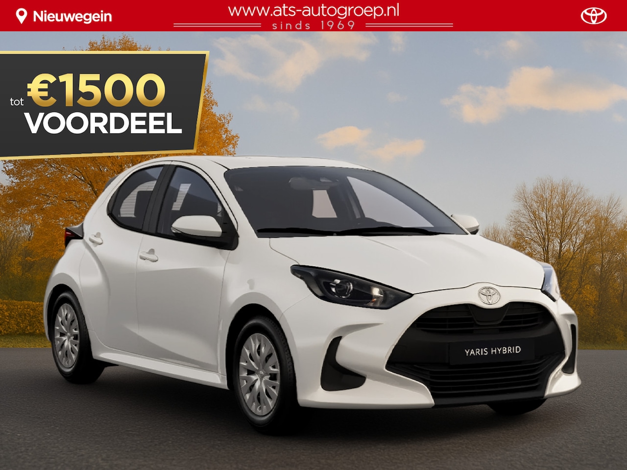 Toyota Yaris - 1.5 Hybrid 115 Comfort Nu €1.500,- voordeel! Nu tijdelijk extra scherp geprijsd! - AutoWereld.nl
