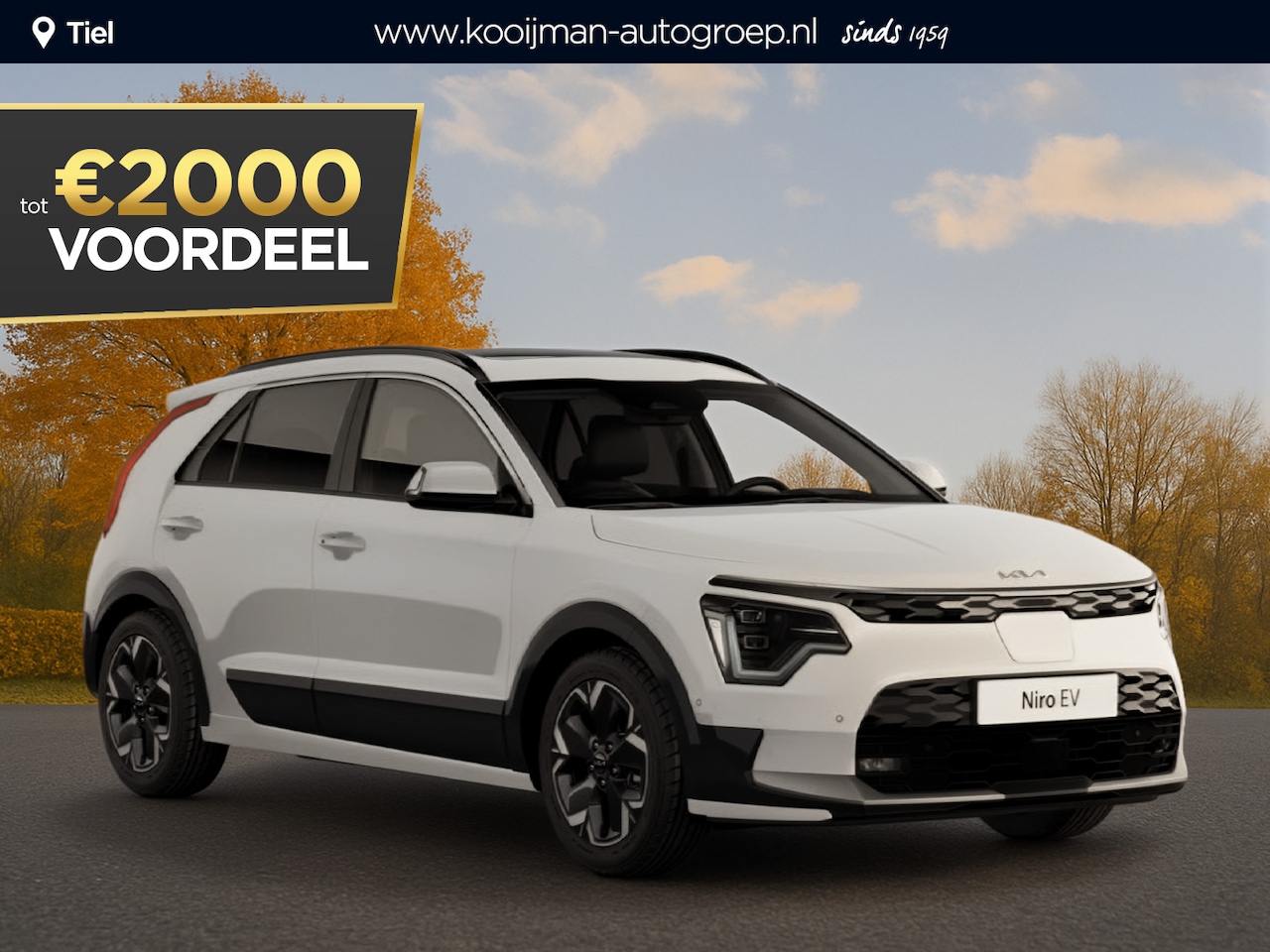 Kia Niro EV - Light 64.8 kWh Nu €2.000,- voordeel! Nu tijdelijk extra scherp geprijsd! - AutoWereld.nl