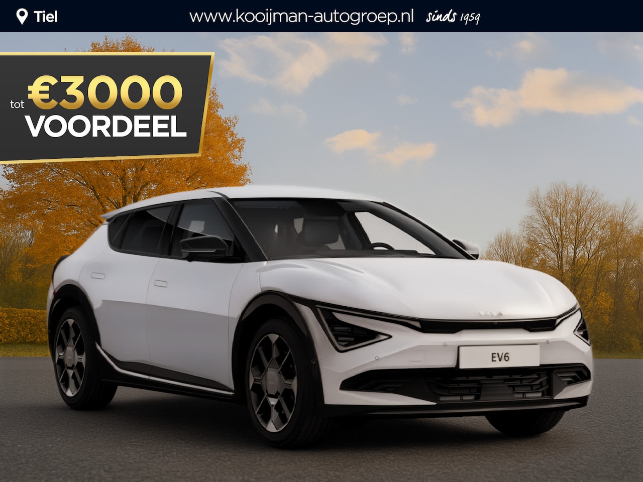 Kia EV6 - Plus 63 kWh Nu €3.000,- voordeel! Nu tijdelijk extra scherp geprijsd! - AutoWereld.nl