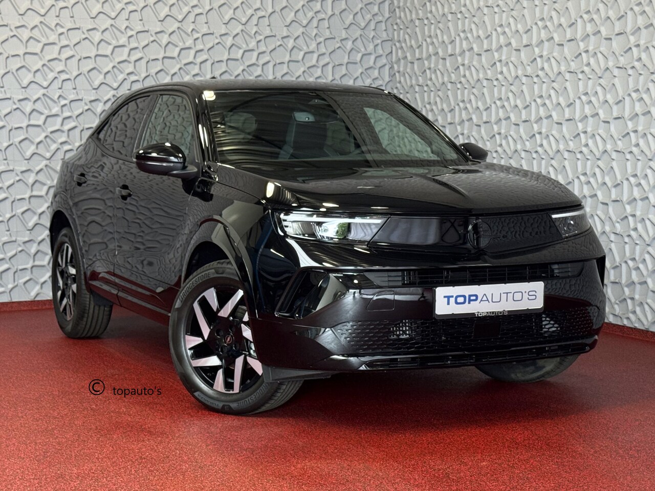 Opel Mokka - 1.2 TURBO 130PK GS LINE / BLACK PACK 360.CAM 06/2025 CAPRLAY STOEL/STUUR VERW CAMERA - AutoWereld.nl