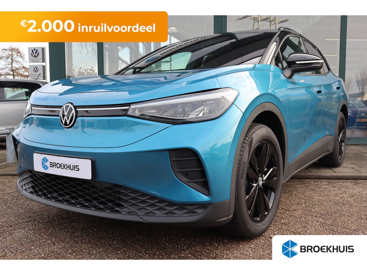 Volkswagen ID.4 - Limited Edition Inclusief €2000,- inruilvoordeel | Trekhaak | 'App-Connect' draadloze smar - AutoWereld.nl