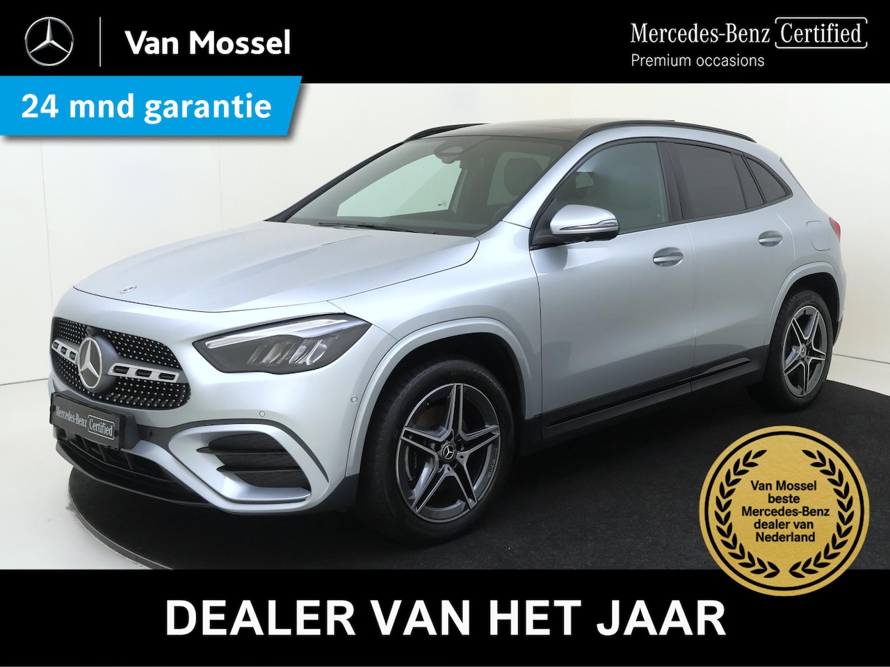 Mercedes-Benz GLA-Klasse - 250 e AMG Line Premium Plus Facelift /Panoramadak /Memory /Rijassistentie plus /360 Camera - AutoWereld.nl