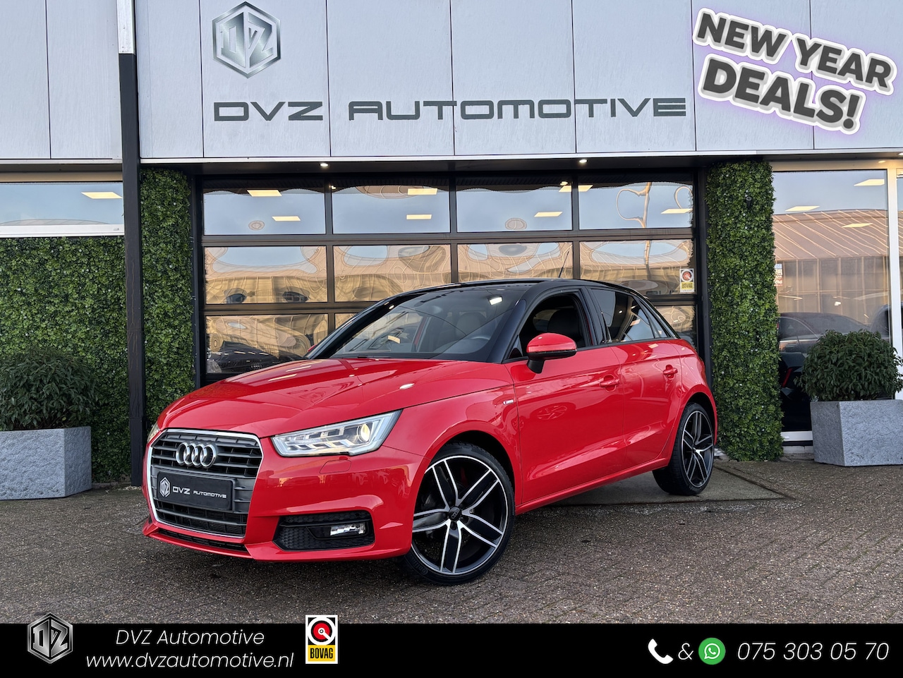 Audi A1 Sportback - 1.0 TFSI DSG Advance Sport | S-Line | Cruise | 18" LMV | LED - AutoWereld.nl