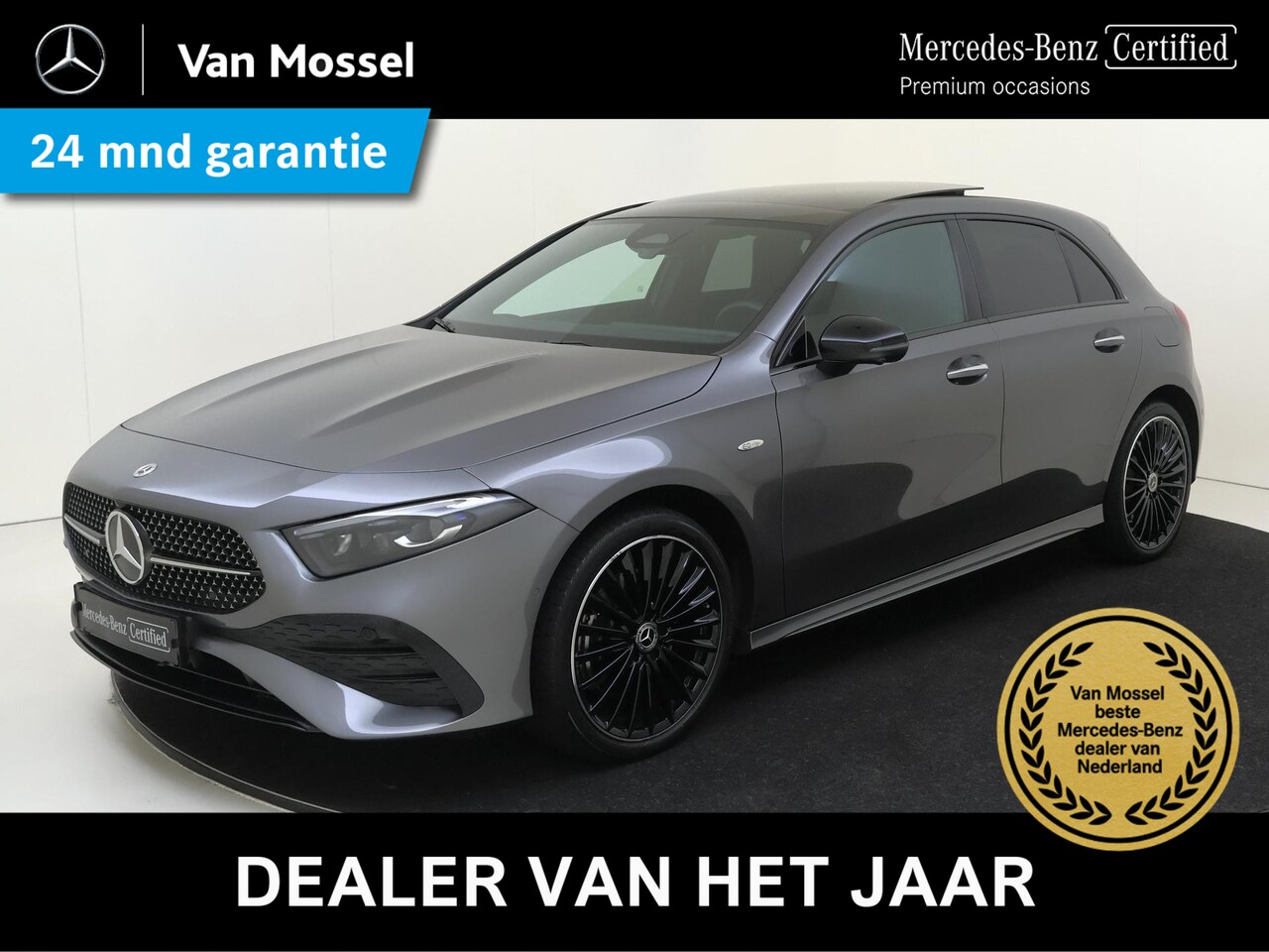 Mercedes-Benz A-klasse - 250 e Business Solution AMG / Panaromadak / Night-Pakket / Memory-Stoelen / 360Graden-Came - AutoWereld.nl
