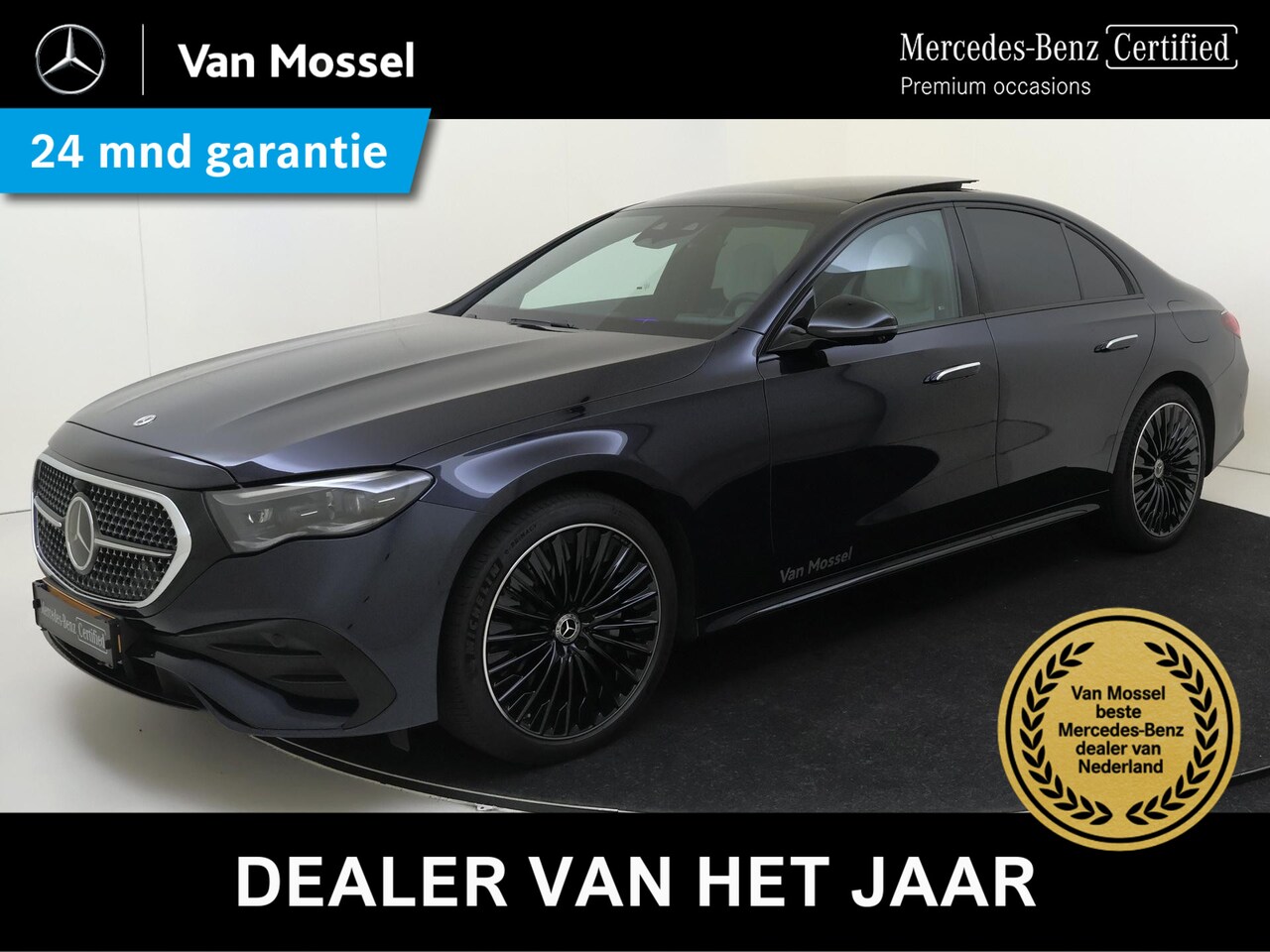 Mercedes-Benz E-klasse - 300 e AMG Line / Premium/ Panoramadak/ SUPERSCREEN/ AIRMATIC/ Achterasbesturing/ Massage/ - AutoWereld.nl