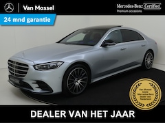 Mercedes-Benz S-klasse - 500 4MATIC Lang AMG Line /Panoramadak /HUD /Rijassistentiepakket /Nappa /Burmester 3D