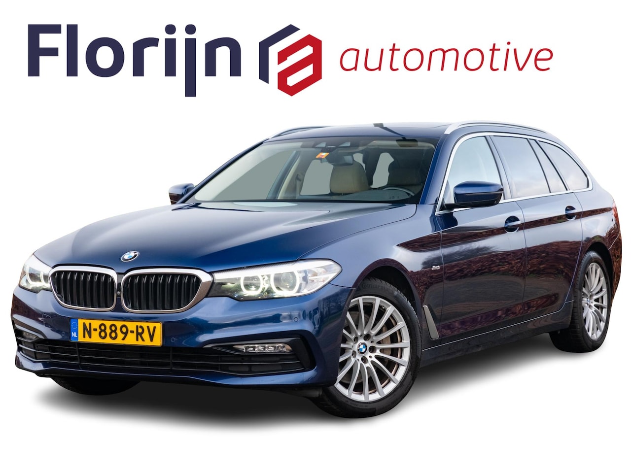 BMW 5-serie Touring - 530i High Executive | Volleder | Pano | Luchtvering | Etc. - AutoWereld.nl