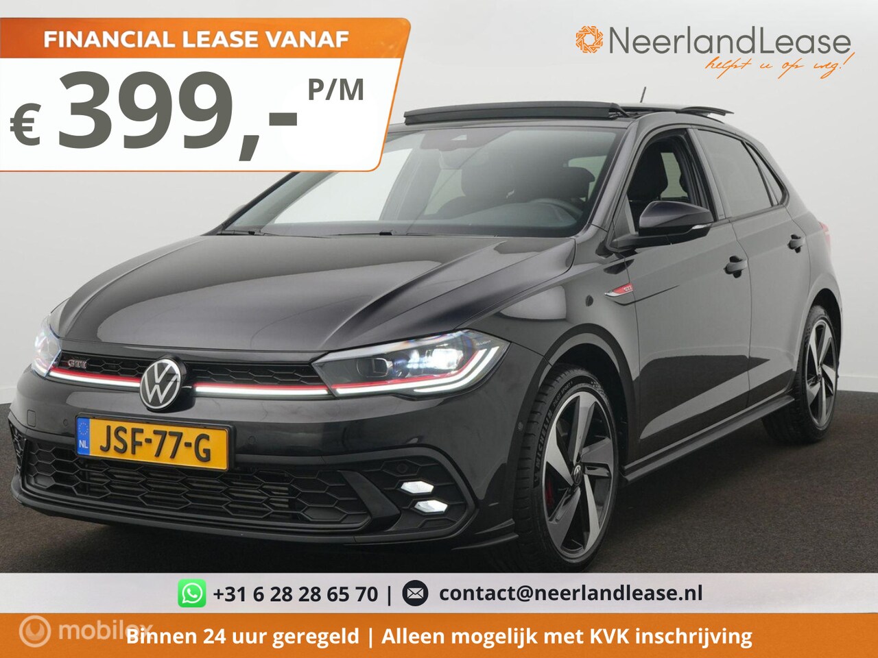 Volkswagen Polo - 2.0 TSI GTI | Zakelijk leasen vanaf €399 p/m - AutoWereld.nl