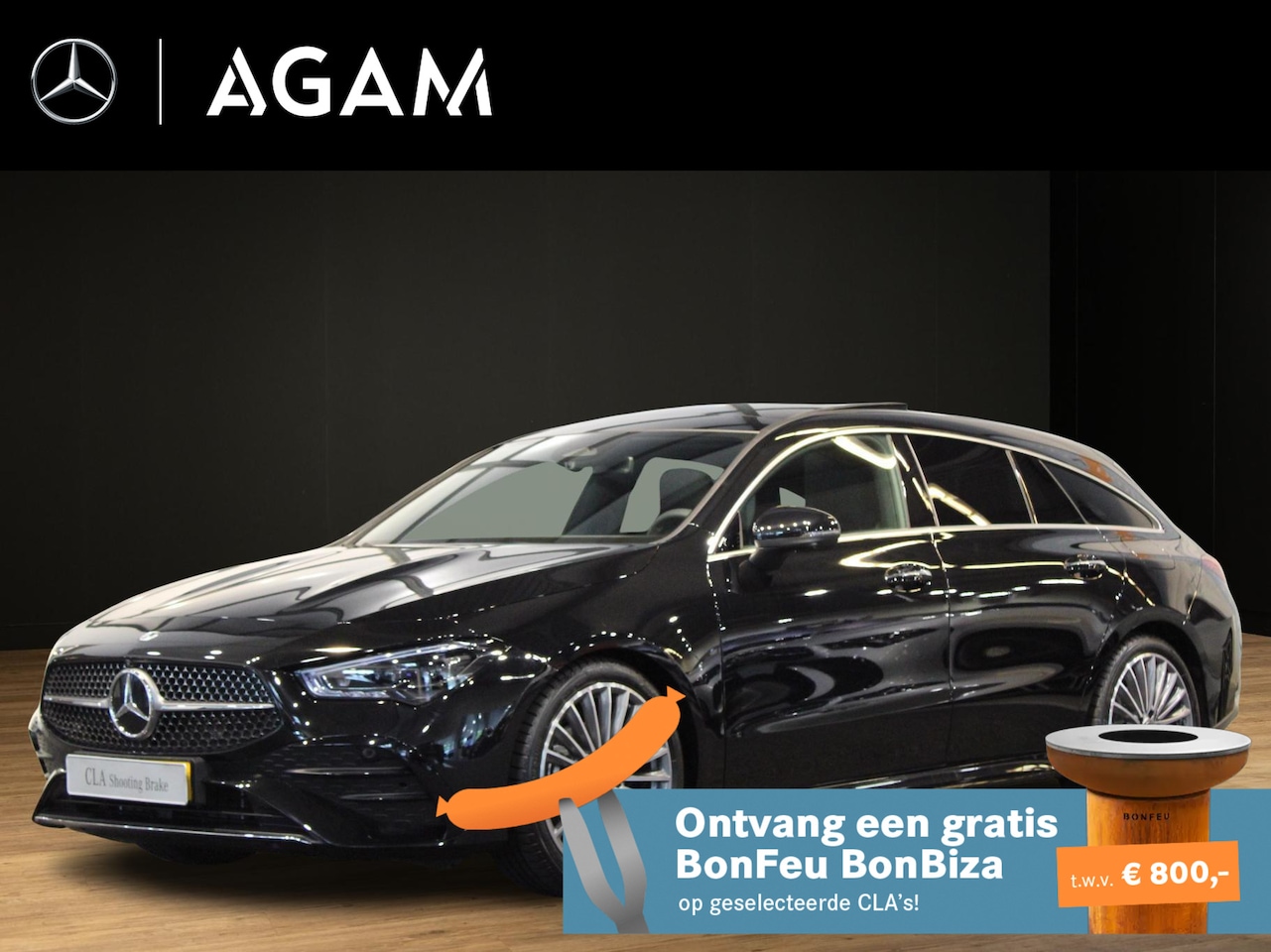 Mercedes-Benz CLA-klasse Shooting Brake - 180 Star Edition AMG LIMITED Panorama dak - AutoWereld.nl