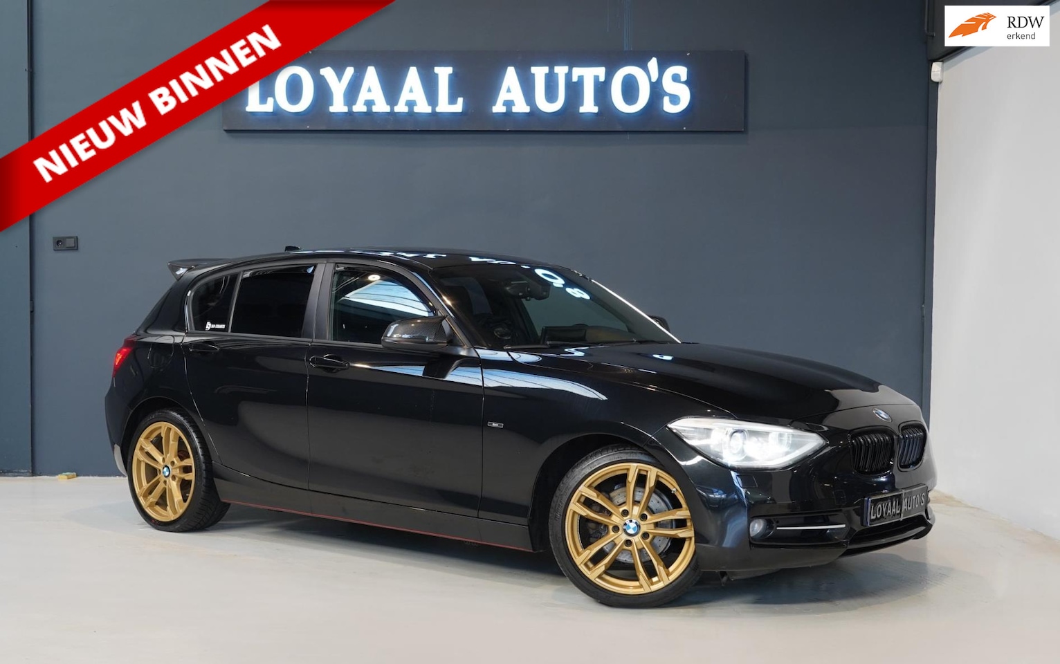 BMW 1-serie - 118i High Executive | M PAKKET | AIRCO | STOELVERW. | ELEK.RAMEN | APK|PDC - AutoWereld.nl