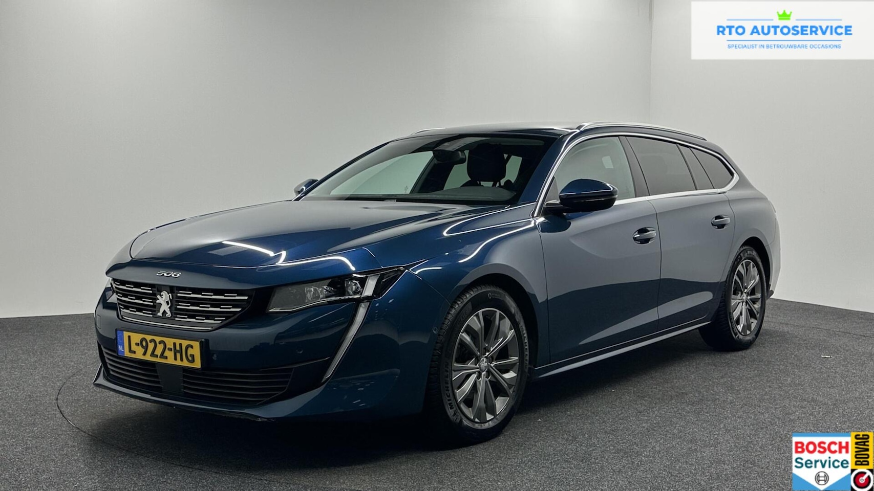 Peugeot 508 SW - 1.2 PureTech Blue Lease Allure CAMERA NAVI LED CRUISE CARPLY LM. - AutoWereld.nl