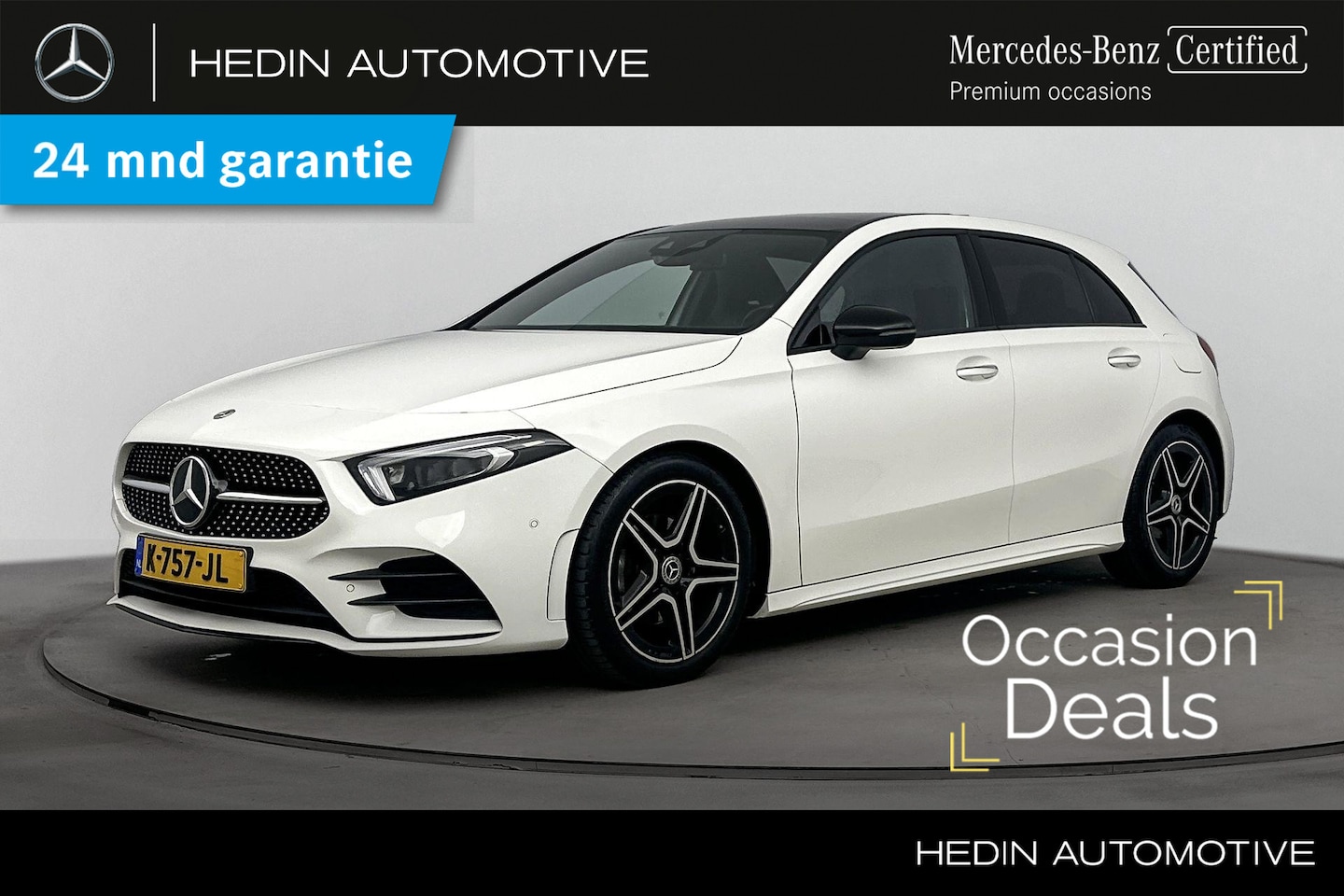 Mercedes-Benz A-klasse - A 180 Automaat Business Solution AMG | Premium Plus Pakket | Nightpakket | Panoramadak | M - AutoWereld.nl