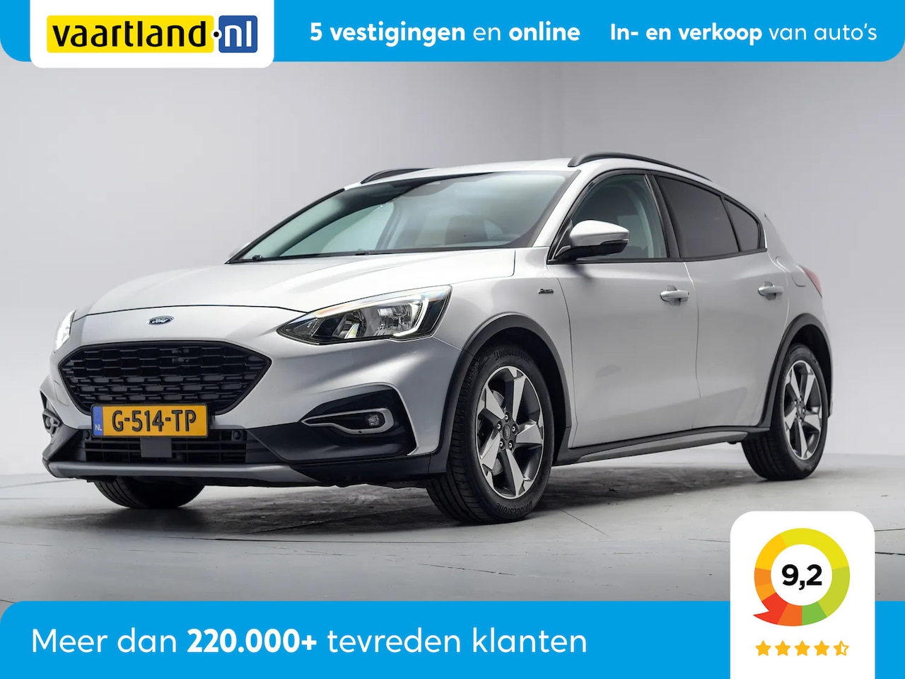 Ford Focus - 1.5 EcoBoost 150pk ST-Line X Business Aut. [ Trekhaak Navi Apple/Android Camera Stoelverwa - AutoWereld.nl