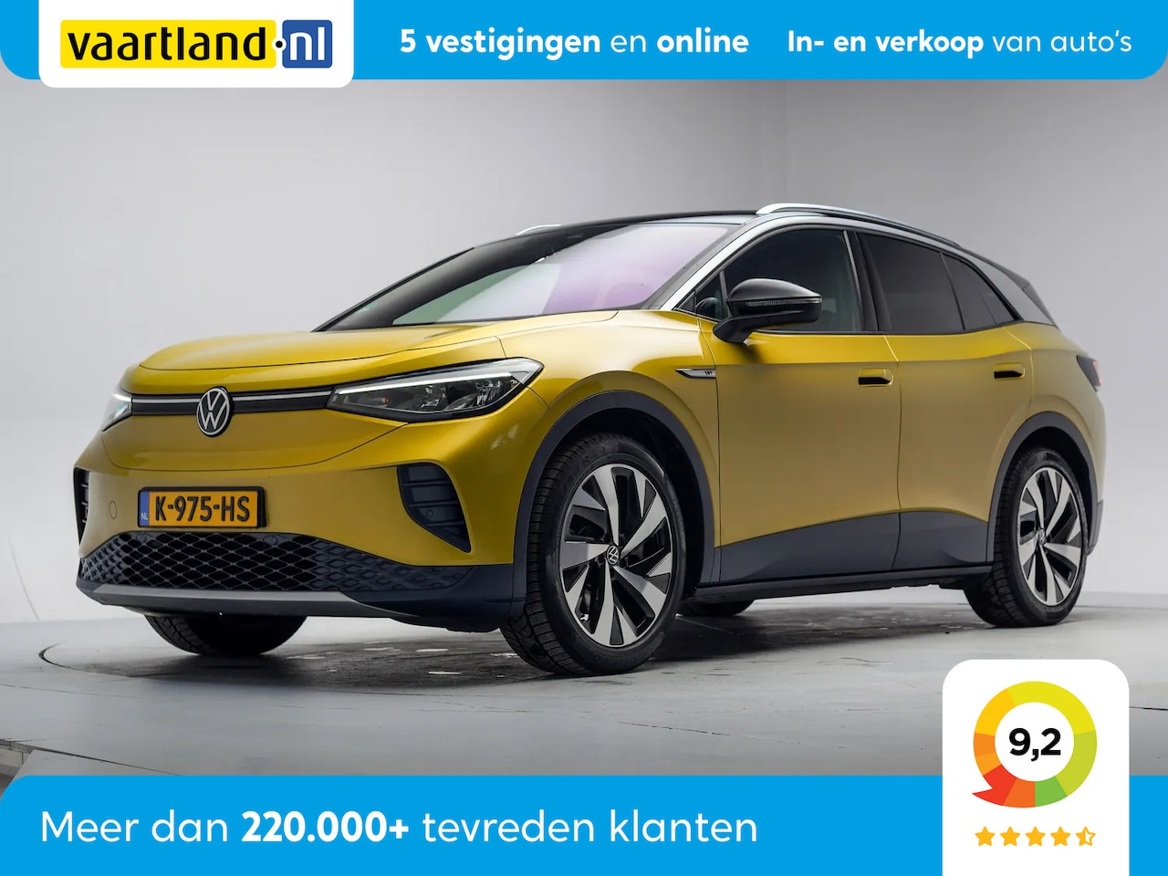 Volkswagen ID.4 - First 77 kWh 3-Fase [ Adapt.cruise Camera Navi ] - AutoWereld.nl