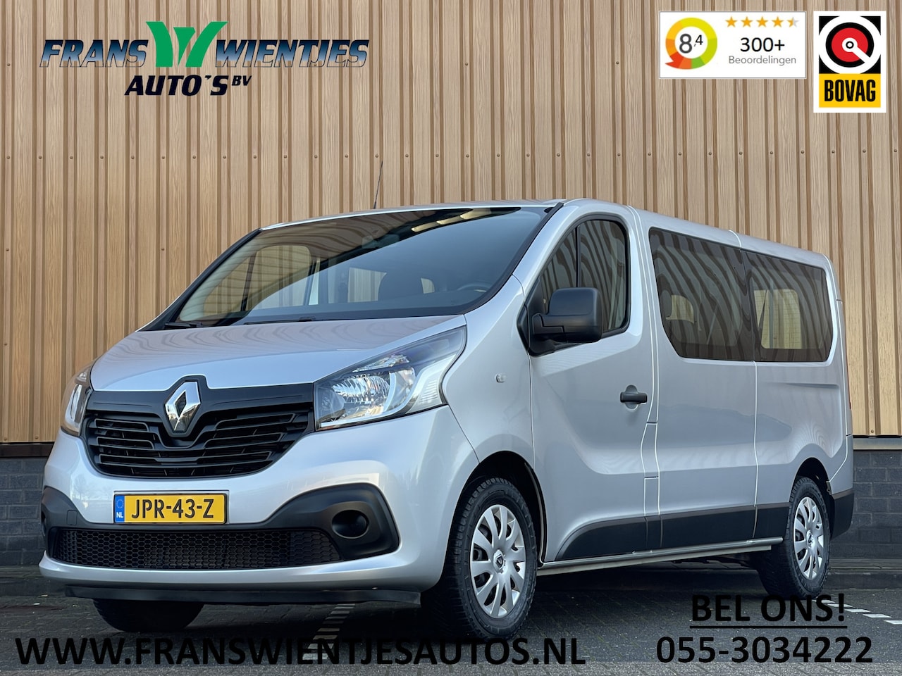 Renault Trafic - 1.6 dCi T29 L2H1 DC Comfort | Marge |  Airconditioning | Radio | Navigatie | Cruise Contro - AutoWereld.nl