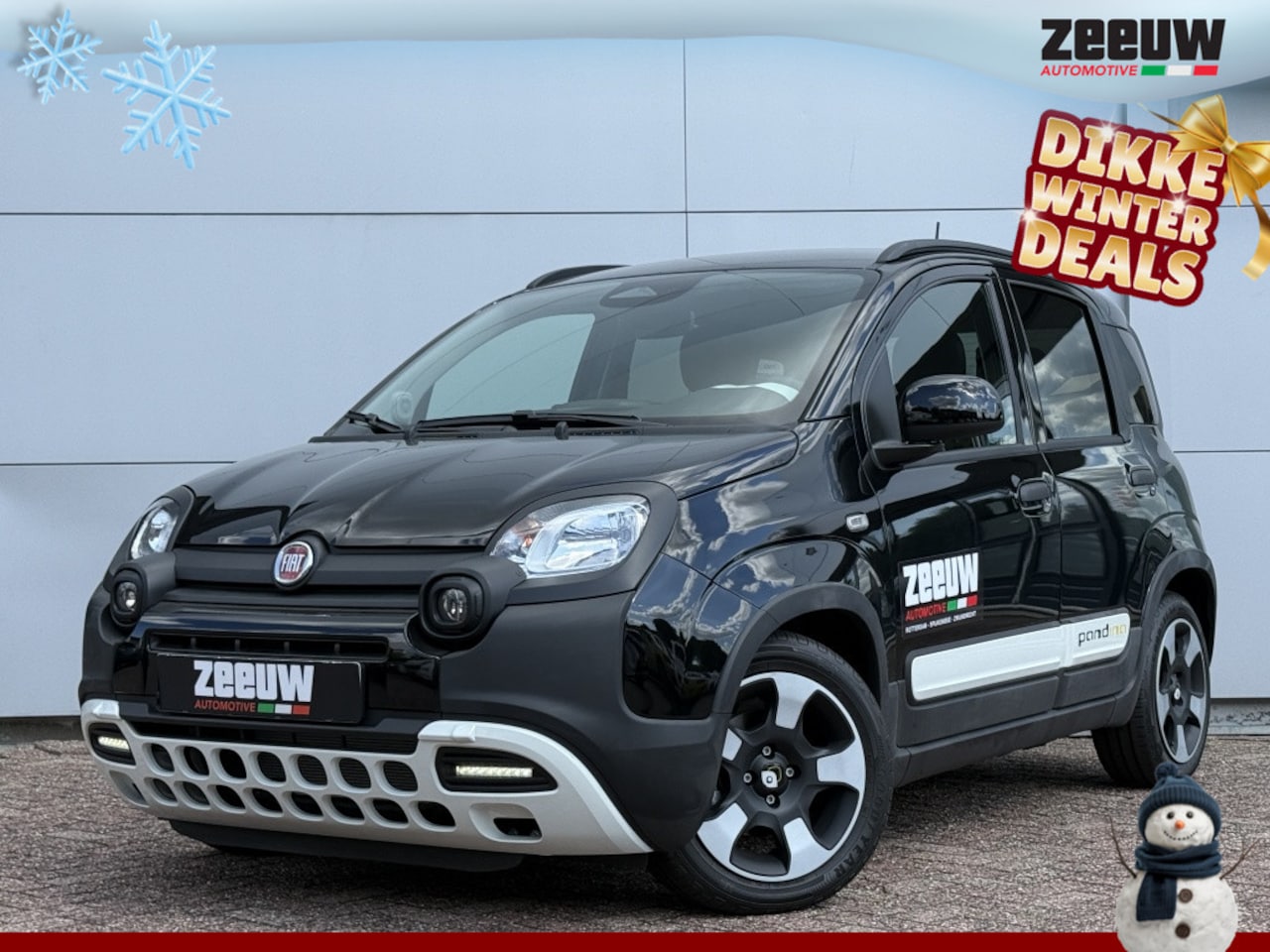 Fiat Panda - 1.0 Hybrid Pandina | Cruise Control | Carplay | Airco - AutoWereld.nl