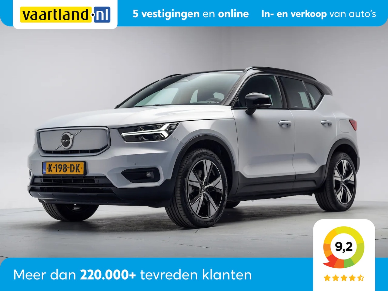 Volvo XC40 - P8 Recharge AWD R-Design 78kWh 3-Fase [ Versatility Line Stuur-&Stoelverwarming Navi Camer - AutoWereld.nl