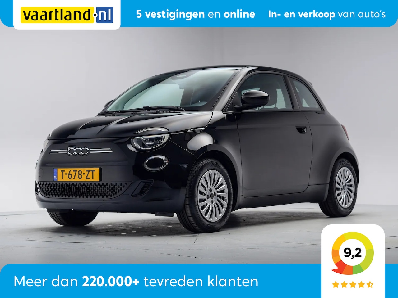Fiat 500e - Urban 42kWh 3 fase [ Climate Apple/Android Cruise ] - AutoWereld.nl