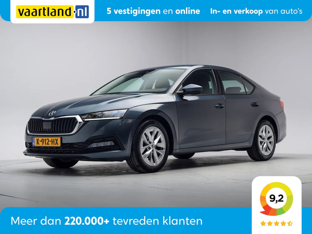 Skoda Octavia - 1.0 TSI Business Ed. [ LED Navi Lane-assist PDC v+a ] - AutoWereld.nl