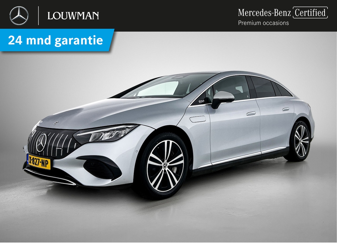 Mercedes-Benz EQE - 300 Business Line 89 kWh | Trekhaak | Alarm | Car Play | Parkeerpakket met Camera | DAB | - AutoWereld.nl