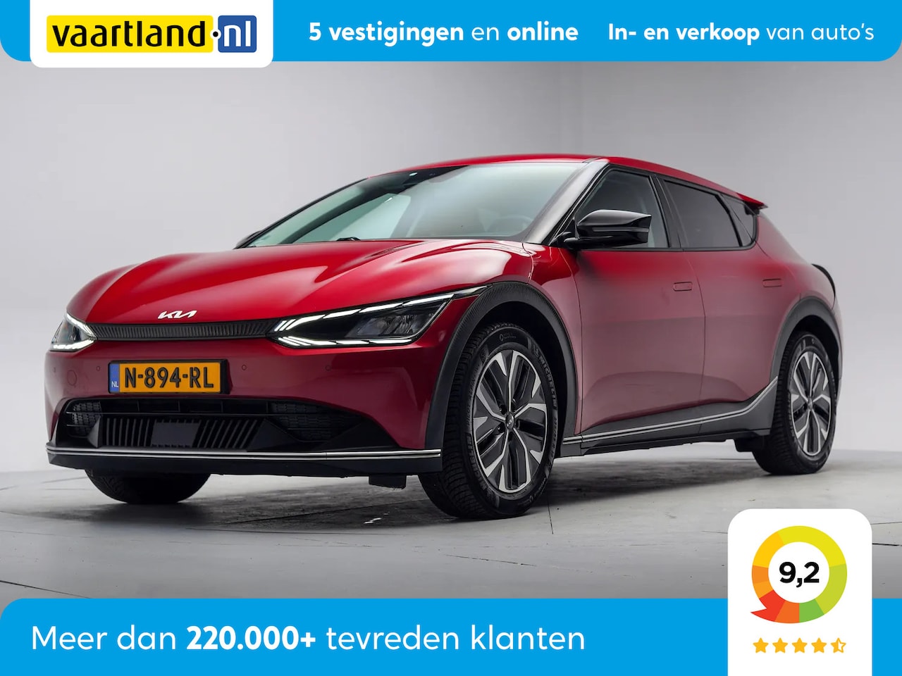 Kia EV6 - 58 kWh [Stoelverwarming Navi Xenon/led apple/ android] - AutoWereld.nl