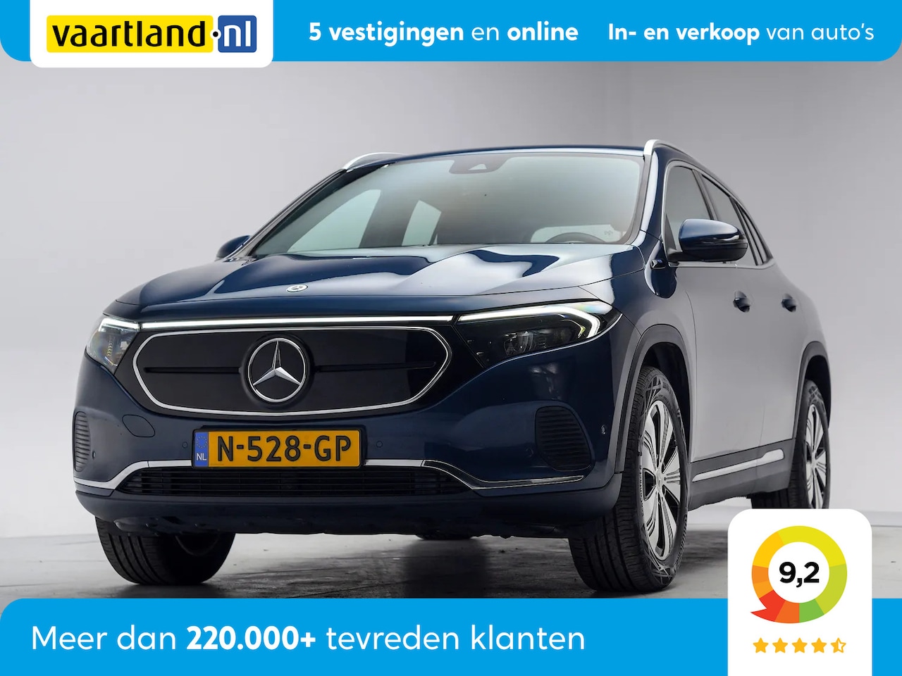 Mercedes-Benz EQA - 250 Business sol. Luxury 3-Fase [ Sfeerverlichting Navi Camera Half-leder Widescreen ] - AutoWereld.nl