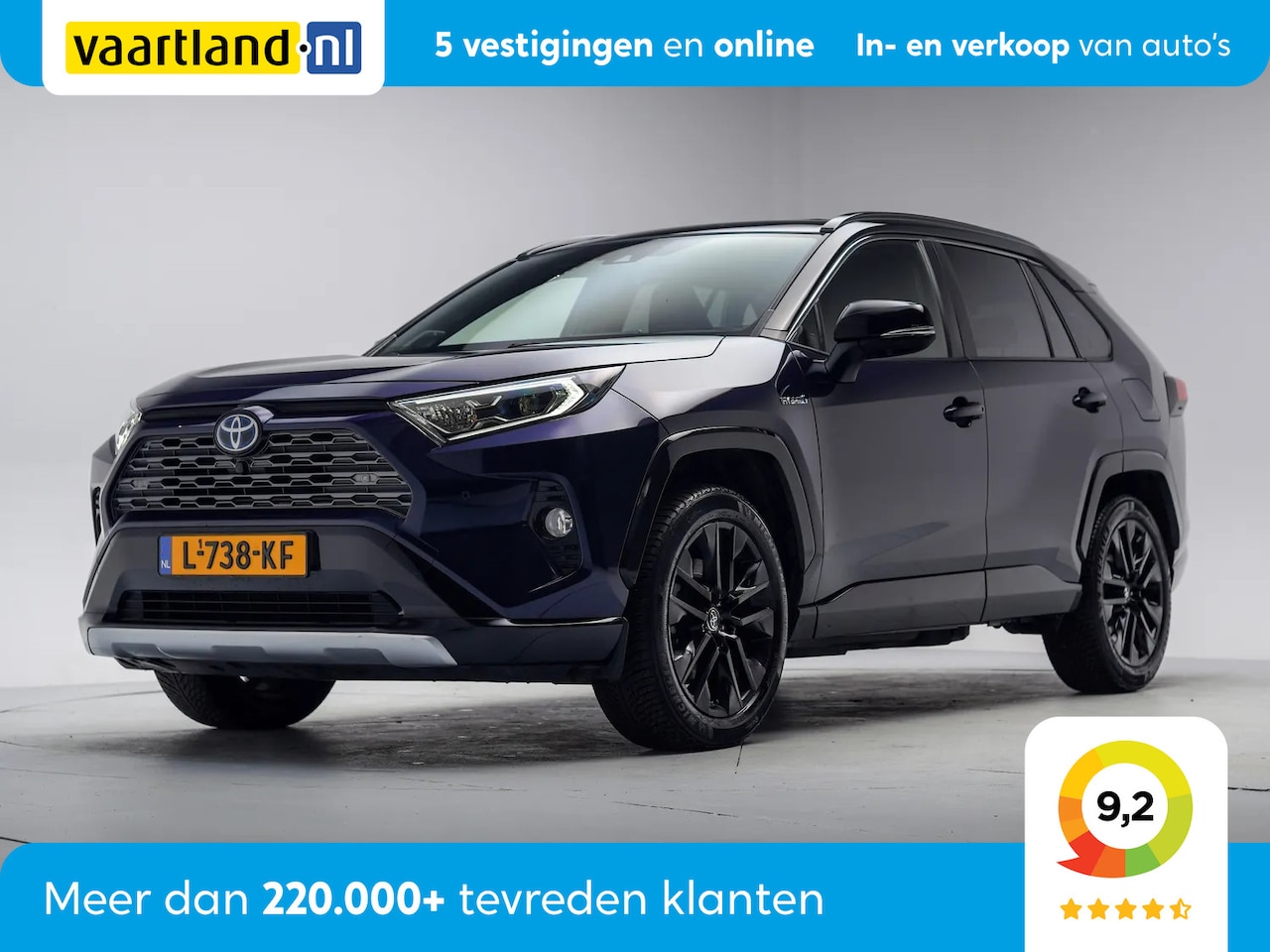 Toyota RAV4 - 2.5 Hybrid AWD Bi-Tone [ LED Navi Trekhaak JBL ] - AutoWereld.nl