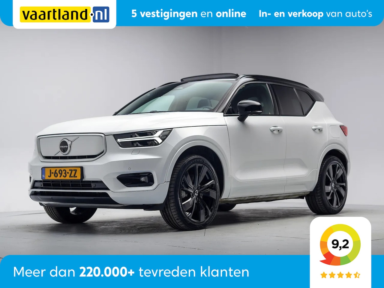 Volvo XC40 - Recharge P8 AWD R-Design 3 fase [ Panorama Harman/Kardon Trekhaak ] - AutoWereld.nl