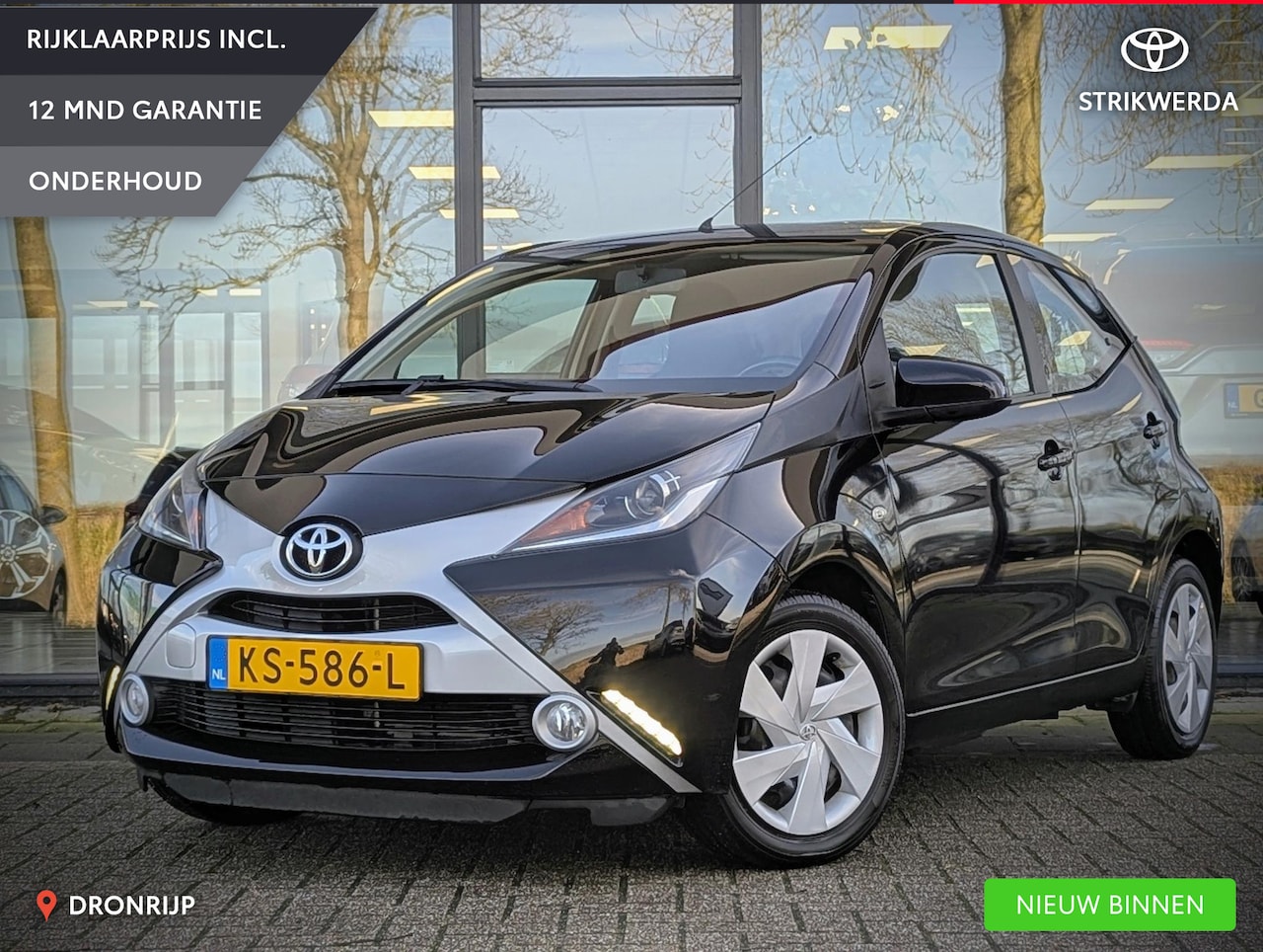 Toyota Aygo - 1.0 VVT-i x-play | Airco | Camera | Multimedia scherm | Elek. ramen & spiegels - AutoWereld.nl