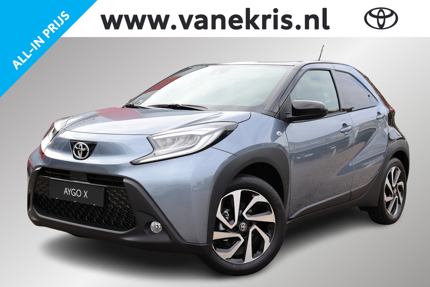 Toyota Aygo X - 1.0 VVT-i MT Pulse 1.0 VVT-i MT Pulse, Apple Carplay, Android Auto, LED verlichting, LM velgen! - AutoWereld.nl