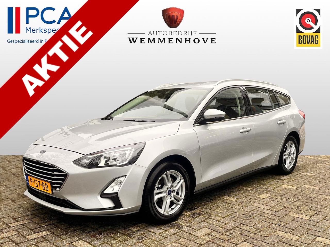 Ford Focus Wagon - 1.5 EcoBlue Titanium X Business Airco/Alu wielen/Navigatie/Cruise control - AutoWereld.nl