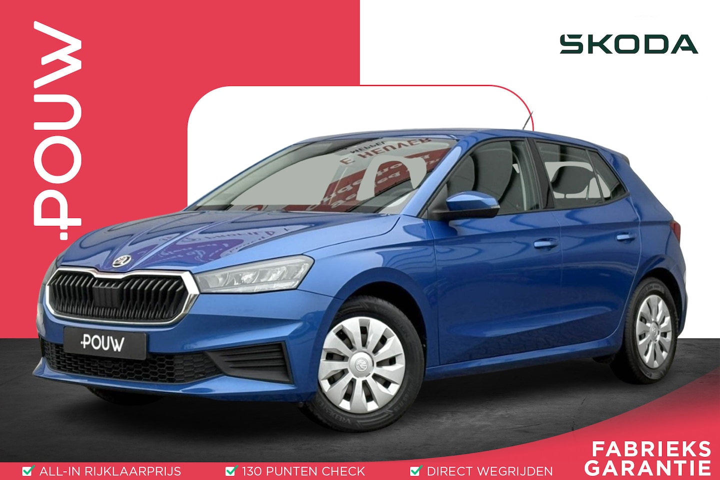 Skoda Fabia - 1.0 TSI 95pk Ambition | Adaptive Cruise | PDC Achter | Smartlink - AutoWereld.nl