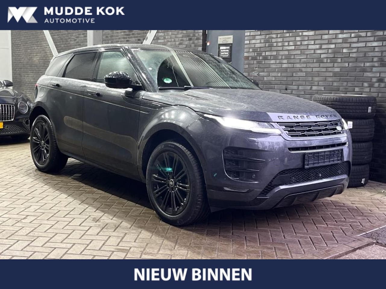 Land Rover Range Rover Evoque - P270e PHEV Dynamic SE | Carpathian Grey | Black Pack | Schuif/kanteldak | ACC | Stoel+Stuu - AutoWereld.nl