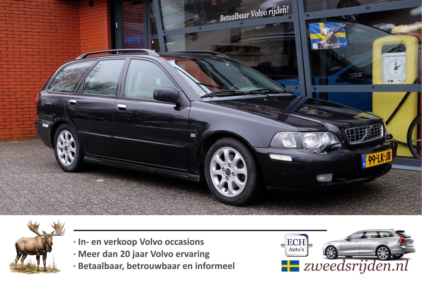 Volvo V40 - 2.0 Europa Elegance 2.0 136 pk Europa Elegance, Leer, Trekhaak - AutoWereld.nl