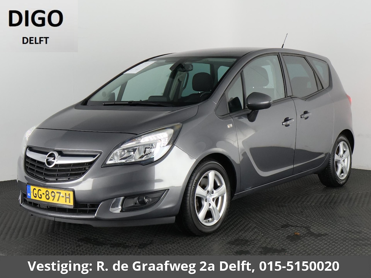 Opel Meriva - 1.4 Turbo Design Edition | Airco | Trekhaak | Parkeersensoren | Privacy Glass | - AutoWereld.nl