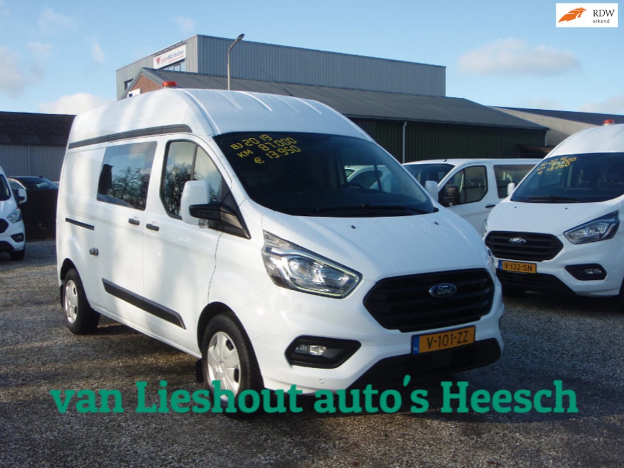 Ford Transit Custom - L2H2 Trend zeer nette auto 87280 km bj 19 - AutoWereld.nl