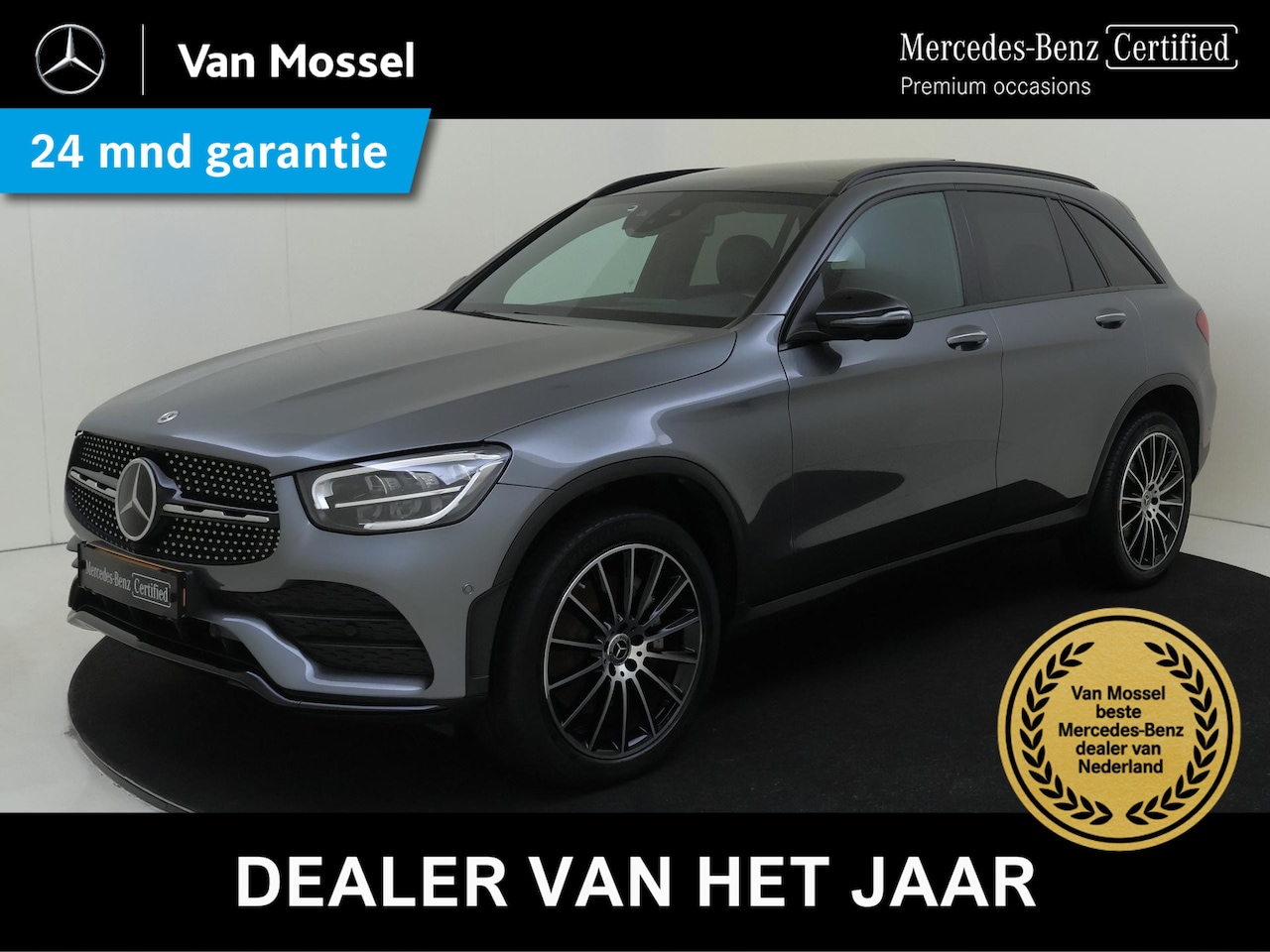 Mercedes-Benz GLC-klasse - 300e 4MATIC Pano / Memory / Rij assistentie / trekhaak - AutoWereld.nl