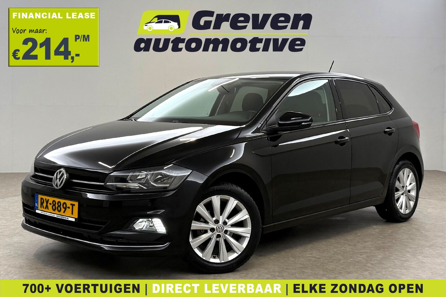 Volkswagen Polo - 1.0 TSI Highline | Clima | Carplay |  Adap. Cruise | Virtual | Parkeersens. | NAP - AutoWereld.nl