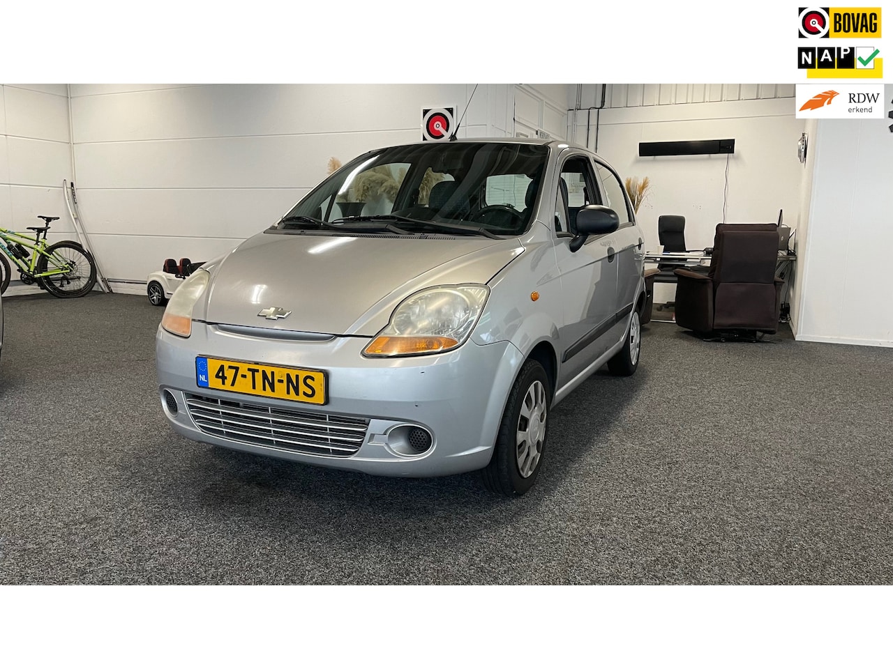 Chevrolet Matiz - 0.8 Breeze 5- deurs, Airco, Radio/CD - AutoWereld.nl