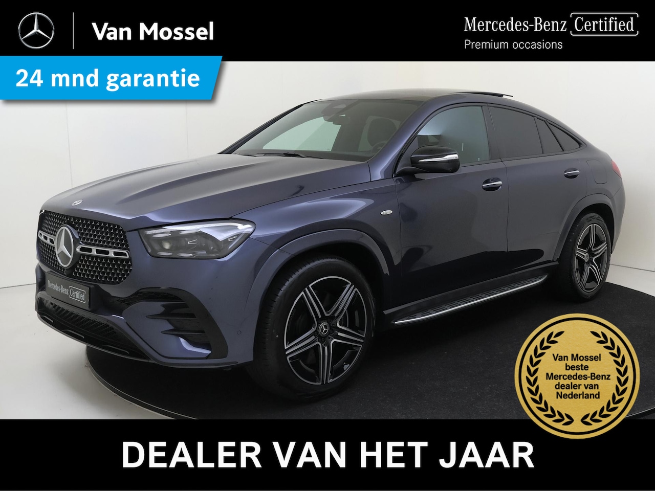 Mercedes-Benz GLE-Klasse Coupé - 400 e 4MATIC AMG Line Premium Burmester Audio / Airmatic / 360 graden camera / Rijassisten - AutoWereld.nl