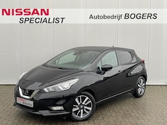Nissan Micra - 0.9 IG-T N-Connecta Navigatie, Climate control, Keyless Entry, Stoelverwarming, 16"Lm, Cru