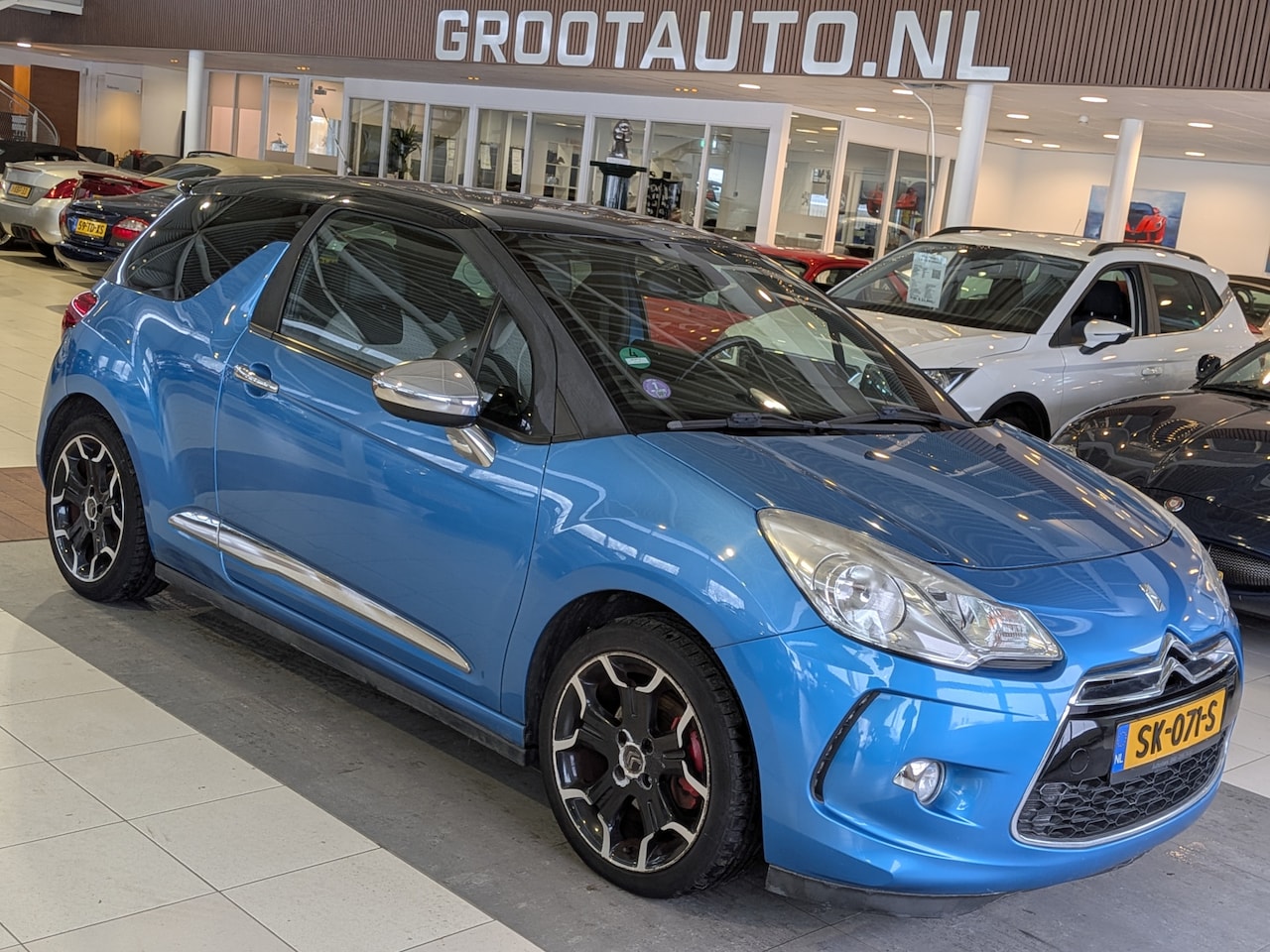 Citroën DS3 - 1.6 THP Sport Chic Airco, Cruise Control, Stuurbekrachtiging - AutoWereld.nl